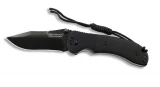 Ontario Knife Company JPT-3R Black Drop Point Pocket Knife