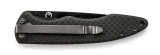 Schrade SCH401 Ceramic Liner Lock Folding Knife w/ Plain Drop Point Blade & Carbon Fiber Handle