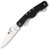 Spyderco ClipiTool, 6 Tools, 3.5" Blade, Black G10 Handle - C208GP