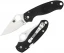 Spyderco Para 3 Folding Knife, 3" S30V Satin Blade, Black G-10 Handles - C223GP
