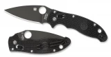 Spyderco Manix 2 Lightweight Pocket Knife with Black FRN Handle