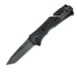 SOG Knives Trident Tanto Black TiNi Pocket Knife