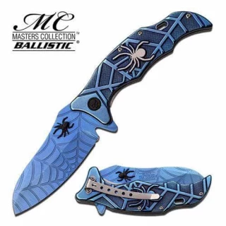 SPIDER COLLECTIONSPRING ASSISTED KNIFE BLUE