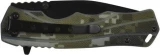 GSI Inc. 010395CM Camo Black Out Ops Assisted Opening Pocket Knife
