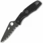 Spyderco Pacific Salt Black ComboEdge With Clip