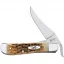 Case Russlock, 2.7" Tru-Sharp Blade, Amber Bone Peach Seed Jig Handle - 00260