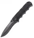 Magnum by Boker Single Stealth Black Coated Blade Pocket Knife