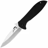 Kershaw Knives Emerson CQC-4KXL Wave, Black, Stonewash Plain