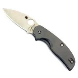 Spyderco Sage 2 Titanium Plain Edge Pocket Knife