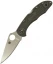 Spyderco Delica 4 Pocket Knife (Gray FRN Handle, Plain Edge)