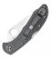 Spyderco Endura 4 Pocket Knife with Emerson Wave Opening System (Gray FRN Handle, Plain Edge)