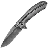 Kershaw Knives Filter Assisted Open Single Blade Folding Knife w/ Blackwash Handle & Plain Blade