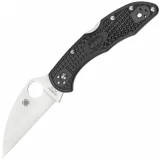 Spyderco Delica 4, 2.87" Wharncliffe Blade, Black FRN Handle - C11FPWCBK