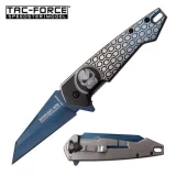 TAC FORCE Assisted Open Midnight Ops Stealth with Titanium Coated Blade