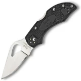 Spyderco Robin 2, Black Stainless Steel Handle, Black Plain w/Clip