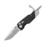 Gerber Obsidian Serrated Single Blade Pocket Knife - Clam