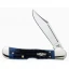 Case Cutlery Single Blade Mini Copperlock Blue Bone Pocket Knife
