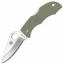 Spyderco Ladybug 3 Pocket Knife (Foliage Green FRN Handle, Plain Edge)