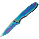 Magnum by Boker Rainbow Knife with Rainbow Handle and Blade