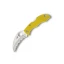 Spyderco Ladybug3 Yellow FRN H-1 Hawkbill Single Blade Pocket Knife