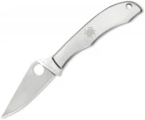 Spyderco HoneyBee, 1.625" 3Cr Blade, Stainless Steel Blade - C137P