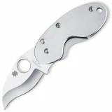 Spyderco Cricket SS Lockback, 1.88" VG-10 Blade, Steel Handles - C29P