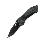 Schrade SCHA3BS M.A.G.I.C. Assisted Opening 40% Serrated Black Tanto Blade