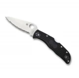 Spyderco Endela Folder 3.41 in Serrated Blade FRN Handle