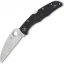 Spyderco Endura 4, 3.78" Wharncliffe Plain Blade, Black FRN Handle - C10FPWCBK
