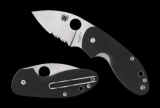 Spyderco Insistent Folder 2.48 in Combo Blade G-10 Handle