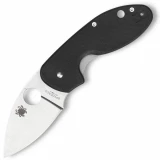 Spyderco Insistent, 2.48" Plain Blade, G10 Handle - C246GP