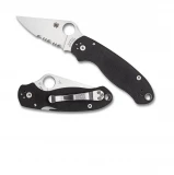 Spyderco Para 3 Folder 3.0 in Comboedge Black G-10 Handle