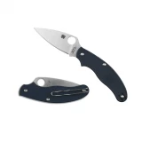 Spyderco UK Penknife 2.94 in Plain Blue FRN Handle