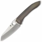 Spyderco Paysan, 3.88" S90V Blade, Integral Titanium Handle - C238TIP