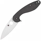 Spyderco Sliverax, 3.48" S30V Blade, Carbon Fiber/G10 Handle - C228CFP