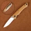 Stone River SRG2WMO Ceramic Folding Knife with Olivewood Handle