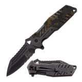 MTech Xtreme Spring Assisted Knife - Camo Handle