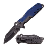 MTech Xtreme Spring Assisted Knife - Blue Handle