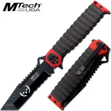 MTech USA MT-A820RD Spring Assisted Knife, 5" Closed