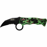 MTech USA MT-A813GRB Assisted Opening Knife, 4.5 In Closed