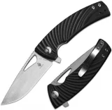 Kizer Knives Kyre Folding Knife with Black G10 Handle, V4484A1