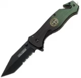 Tac Force TF-566RG Assisted Open Folding Knife 4.5in Closed