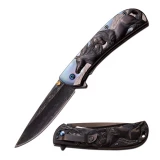 Master Collection Satin Finish/Art Folding Knife, MC-A031BL