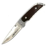 Marttiini Knives M912111 Folding Knife with Rosewood Handle, Plain