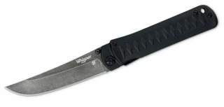 Kizlyar Supreme KK0119 Whisper - D2 Stone Washed Single Blade Pocket Knife