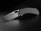Boker Aurora Single Blade Pocket Knife with Titanium Handle