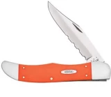 Case Cutlery Orange Synthetic Folding Hunter