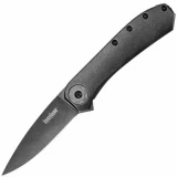 Kershaw Knives Amplitude 3.25 Folding Knife with Blackwash Handle
