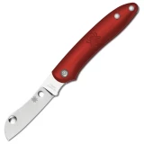 Spyderco Roadie, 2.09" N690Co Blade, Red FRN Handle - C189PRD