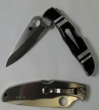 Spyderco C10P Folder with MOP And Black Onxy